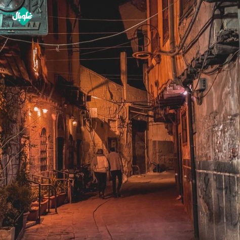 دمشق القديمة ليلاً