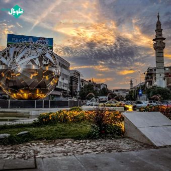 ساحة السبع بحرات وسط دمشق