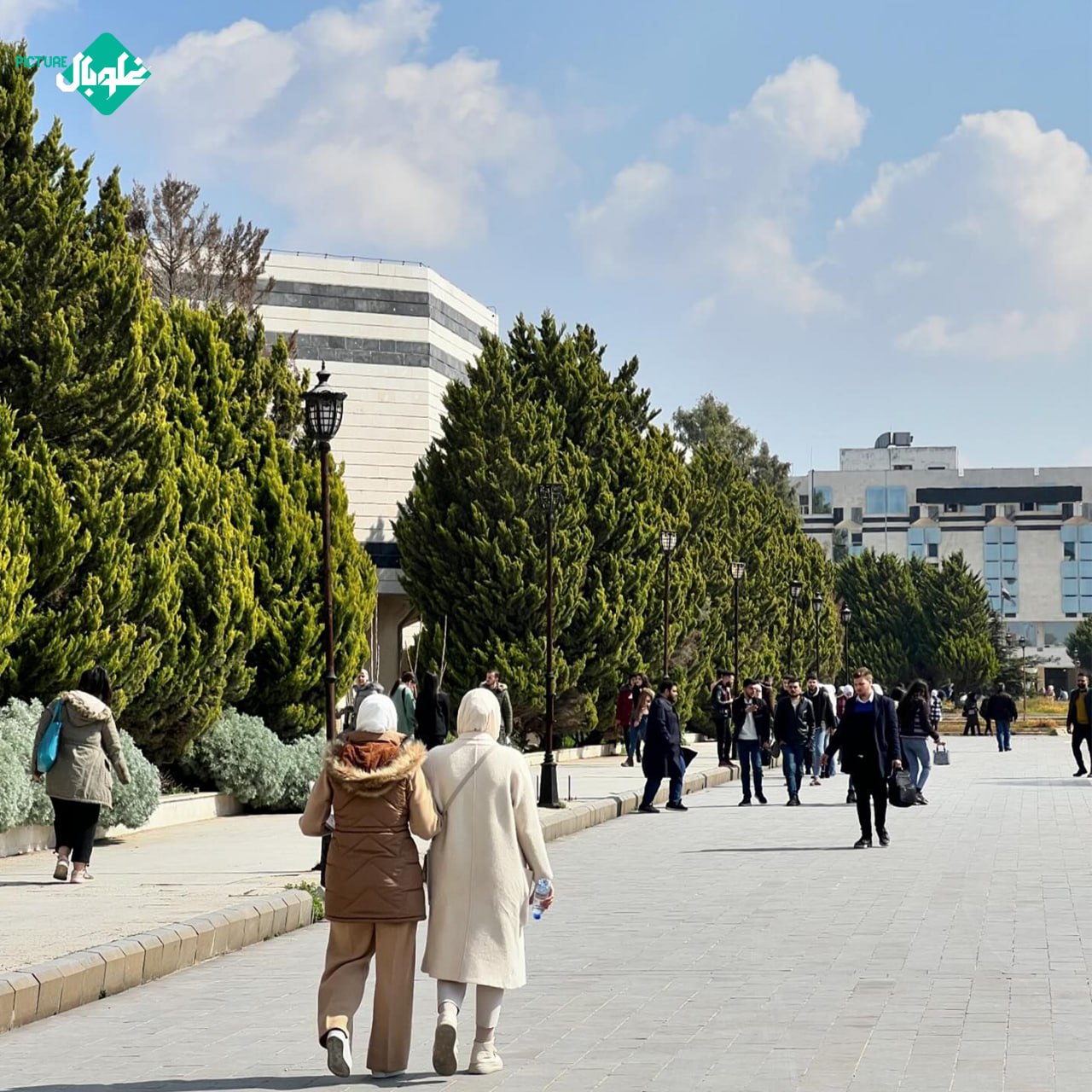 من داخل جامعة البعث في حمص